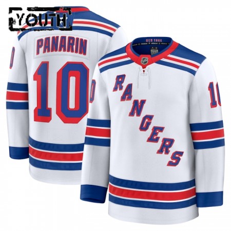New York Rangers Dresy Fanatics Premium Artemi Panarin 2024-25 Bílý Venkovní - Dětské